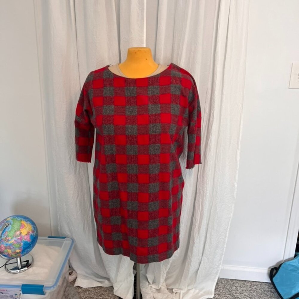 flannel tunic or dress